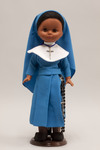 Doll wearing habit worn by the Daughters of Divine Love Congregation