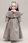 Doll wearing habit worn by Sisters of the Precious Blood of Dayton, Ohio