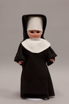 Doll wearing habit worn by Sisters of Charity of Saint Vincent de Paul