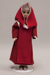 Doll wearing habit worn by Hermits of Jesus the Eternal Priest