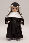 Doll wearing habit worn by School Sisters of Notre Dame