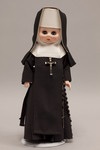 Doll wearing habit worn by Sisters of the Order of Saint Basil the Great