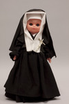 Doll wearing habit worn by Daughters of Saint Mary of the Presentation