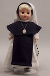 Doll wearing habit worn by Sisters of Life