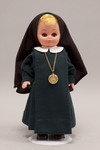 Doll wearing habit worn by the Vocation Sisters