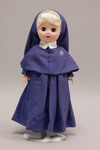Doll wearing habit worn by Daughters of Our Mother of Peace