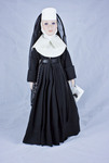 Doll wearing habit worn by Sisters of the Order of Mercy