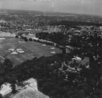Aerial view of campus, 1959