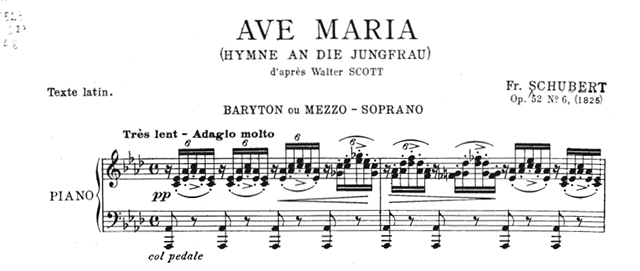 Lyrics Ave Maria Latin