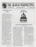 The Black Perspective November 1995 by University of Dayton. Black Action Through Unity