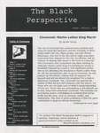 The Black Perspective January 2003 by University of Dayton. Black Action Through Unity
