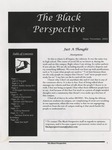 The Black Perspective November 2003 by University of Dayton. Black Action Through Unity