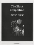 The Black Perspective April 2004 by University of Dayton. Black Action Through Unity