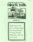 Block Talk (December 1981) by University of Dayton. Student Development