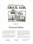 Block Talk (March 1982) by University of Dayton. Student Development