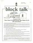 Block Talk (February 1987) by University of Dayton. Student Development