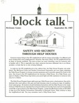 Block Talk (September 1987) by University of Dayton. Student Development