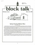 Block Talk (March 1989) by University of Dayton. Student Development