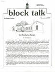 Block Talk (December 1989) by University of Dayton. Student Development