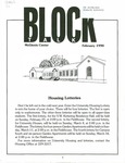 Block Talk (February 1990) by University of Dayton. Student Development