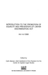 Introduction to the Promotion of Equality and Prevention of Unfair Discrimination Act: Act 4 of 2000