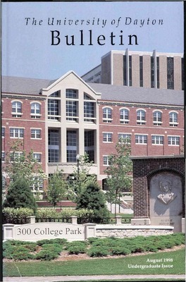 University of Dallas Bulletin, 1998-1999 by University of Dallas - Issuu