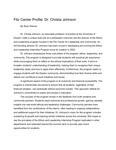 Fitz Center Profile: Dr. Christa Johnson