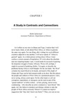 Chapter 3: A Study in Contrasts and Connections by Bobbi Sutherland