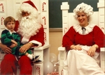 A Smiling Santa and Mrs. Claus by University of Dayton