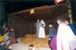 Nativity Scene at Christmas on Campus