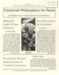 Concerned Philosophers for Peace, Vol. 26, No. 2