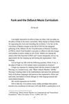 Funk and the Defunct Music Curriculum by Ed Sarath