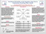 Test-Retest Reliability of the Repetitive Step Test in Community Dwelling Older Adults by Harold L. Merriman, Kurt Jackson, Blake Erwin, Adam Hutchison, Mike Loew, Patricia Schutter, and Emily Snyder