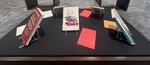 Full View of Case: Books by Erma Bombeck With Copies of Inscriptions (View A) by University of Dayton