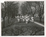 Marching Band in Girls' Town Driveway by Sisters of the Good Shepherd