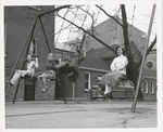 Recreation at Girls' Town: Swing Set by Matt Photography
