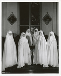 Novices Dressed in White Habits in the Carthage Chapel by Sisters of the Good Shepherd