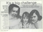 Advertisement: It's a Big Challenge by Sisters of the Good Shepherd