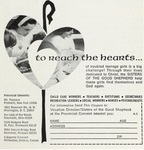 Advertisement: To Reach the Hearts by Sisters of the Good Shepherd