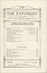 The Exponent, October 1908