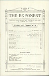 The Exponent, March 1909