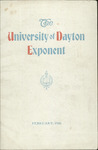 The University of Dayton Exponent, February 1921