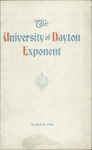 The University of Dayton Exponent, March 1921