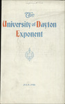 The University of Dayton Exponent, July 1921