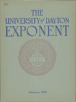 The University of Dayton Exponent, February 1930