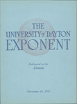 The University of Dayton Exponent, November 1931