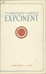 The University of Dayton Exponent, February 1922