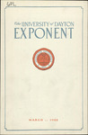 The University of Dayton Exponent, March 1922