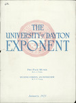 The University of Dayton Exponent, January 1923