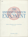 The University of Dayton Exponent, November 1923